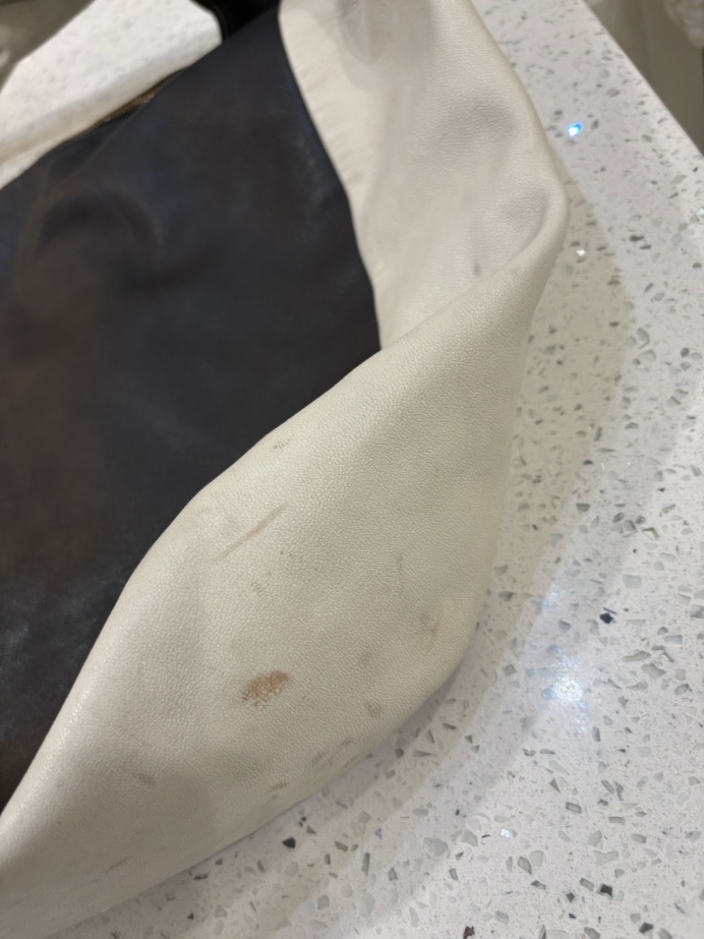 Diane Von Furstenberg Large Colorblock Leather Slouchy Hobo Bag - Picture 10 of 13